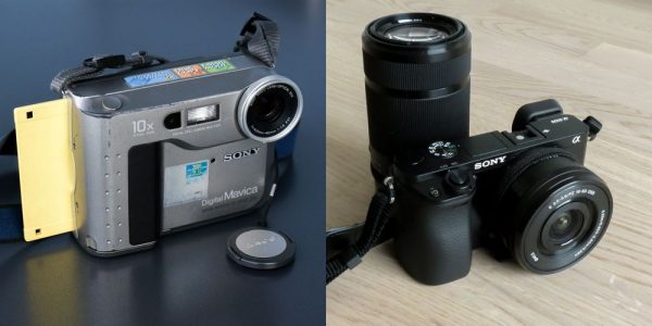 SONY: Mavica MVC-FD71 und α6000 