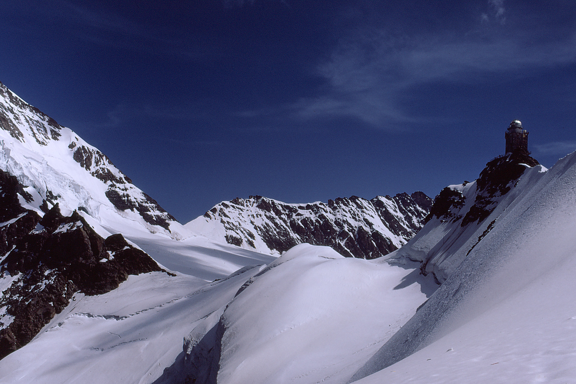 1972 Jungfraujoch, Sphinx (Diapositiv)